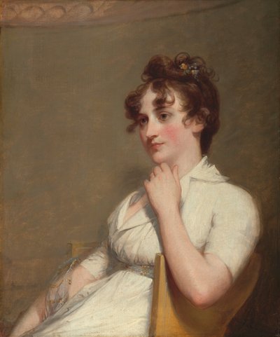 Eleanor Parke Custis Lewis (Sra. Lawrence Lewis) de Gilbert Stuart