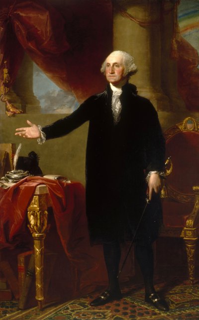 George Washington (retrato de Lansdowne) de Gilbert Stuart