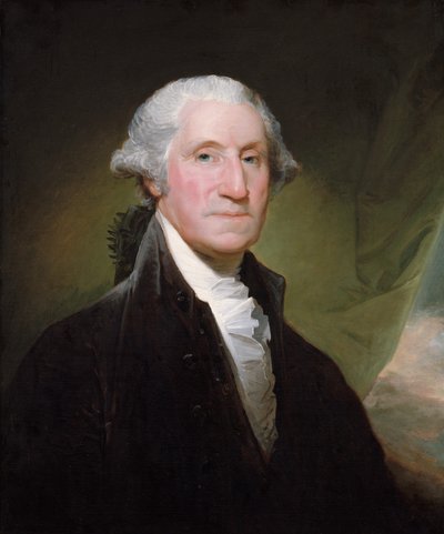 George Washington, comenzado en 1795 de Gilbert Stuart