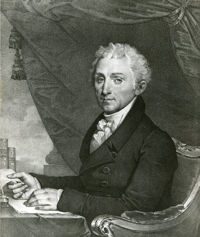 James Monroe, 5º Presidente de los Estados Unidos de Gilbert Stuart
