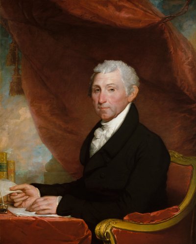 James Monroe, c.1820-22 de Gilbert Stuart