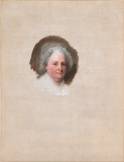 Martha Washington (Retrato del Ateneo) de Gilbert Stuart