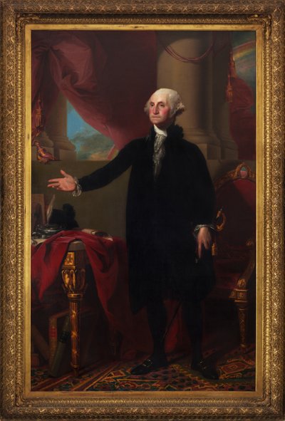 Retrato de George Washington de Gilbert Stuart