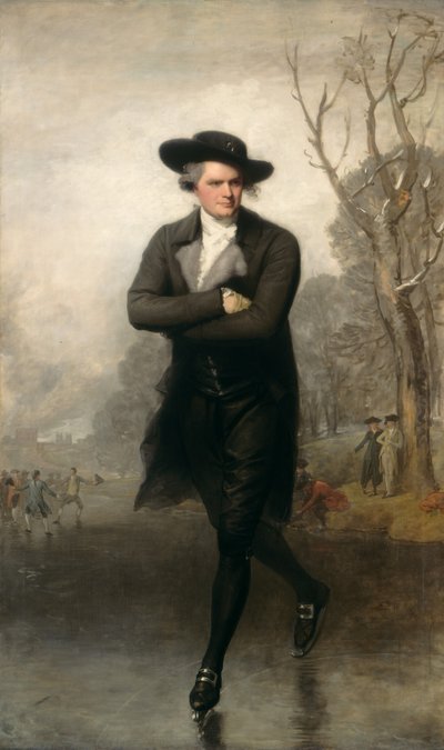 El patinador Retrato de William Grant, 1782 de Gilbert Stuart