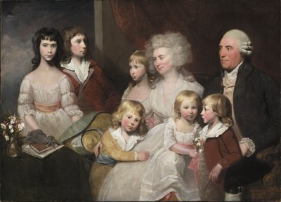 La familia Todd, c.1785 de Gilbert Stuart