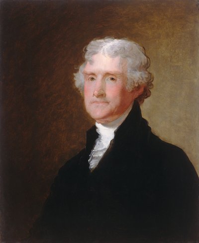 Thomas Jefferson, c. 1821 de Gilbert Stuart