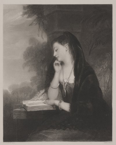 El Pensativo de Gilbert Stuart Newton