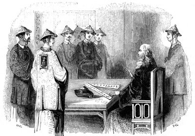 Confucio y sus discípulos, siglo V a.C., 1847 de Giles