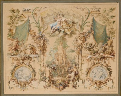 Panel decorativo de Gilles Marie Oppenord