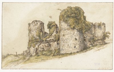 Vista del Castillo de César en Vau de Gilles Neyts