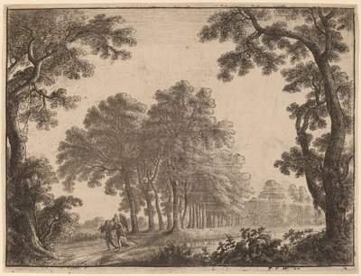 Paisaje con Tobías y el Ángel de Gilles Neyts