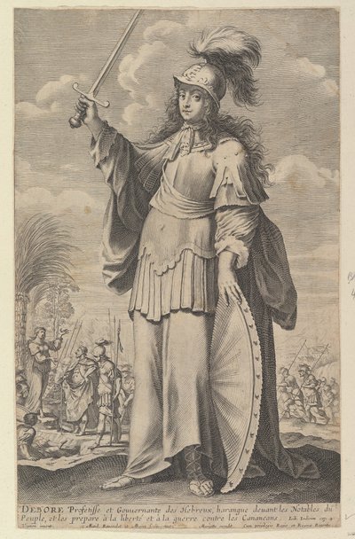 Déborah, 1647. Creadores: Gilles Rousselet, Abraham Bosse de Gilles Rousselet and Abraham Bosse