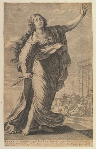 Lucrecia de Gilles Rousselet and Abraham Bosse