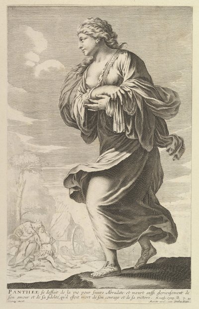 Panthée, 1647 de Gilles Rousselet and Abraham Bosse