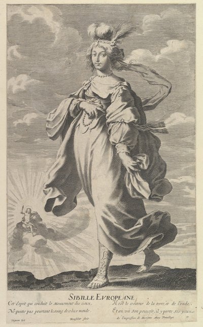 Sibila Europea de Gilles Rousselet and Abraham Bosse