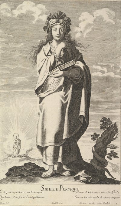 Sibila Pérsica de Gilles Rousselet and Abraham Bosse
