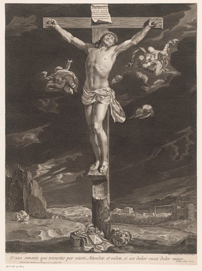 Cristo en la cruz de Gilles Rousselet
