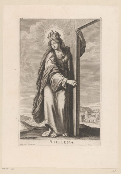Santa Elena en la cruz de Gilles Rousselet