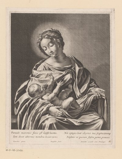 María con niño de Gilles Rousselet
