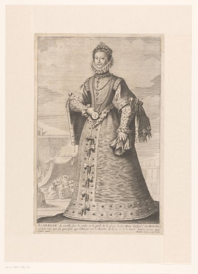 Retrato Isabel de Castilla de Gilles Rousselet