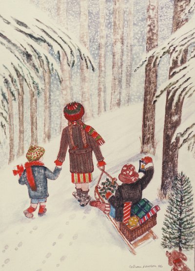 Un Paseo en el Trineo de Gillian Lawson
