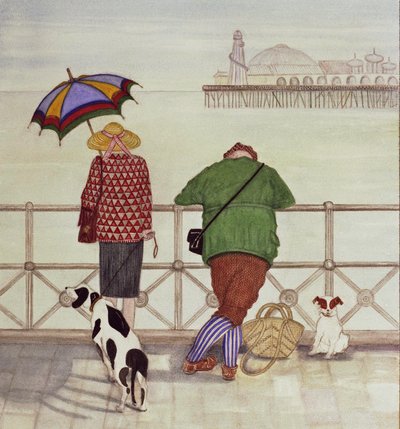 Muelle de Brighton, 1986 de Gillian Lawson