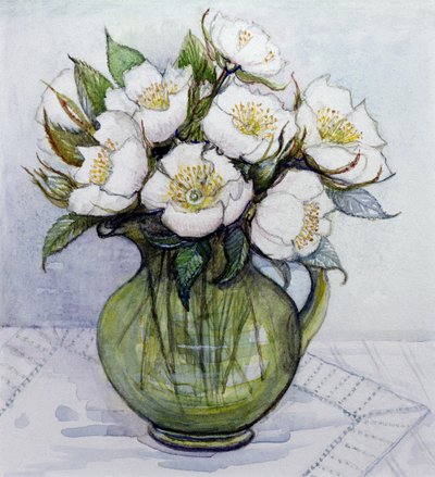 Rosas de Navidad, 1984 de Gillian Lawson
