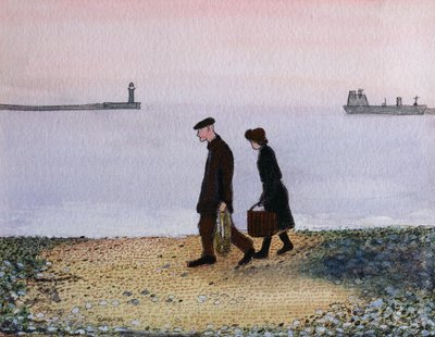 Marea Nocturna, Cornualles, 1982 de Gillian Lawson