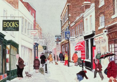 Flask Walk, Hampstead de Gillian Lawson