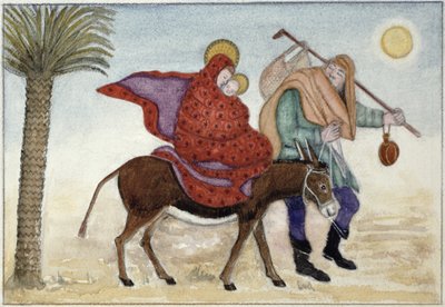 Huida a Egipto III de Gillian Lawson
