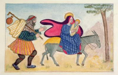 Huida a Egipto IV de Gillian Lawson