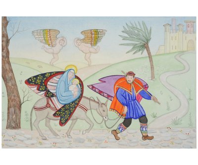 Huida a Egipto, 2005 de Gillian Lawson