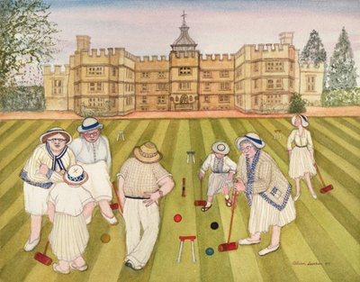 El Partido de Croquet de Gillian Lawson