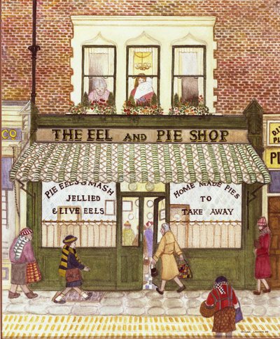 La Tienda de Anguilas y Pasteles, 1989 de Gillian Lawson