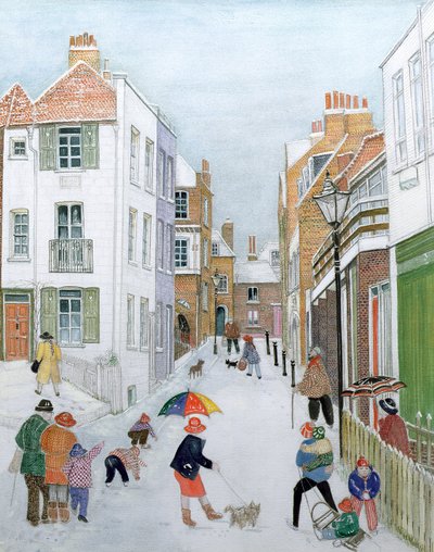 El Monte, Hampstead, 1990 de Gillian Lawson