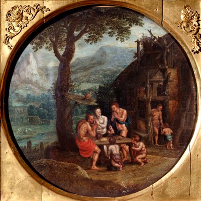 Familia Enoch, siglo XVI de Gillis Mostaert