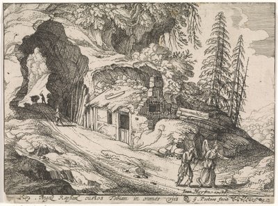 Paisaje con Tobías y Arcángel Rafael de Gillis Peeters (I)