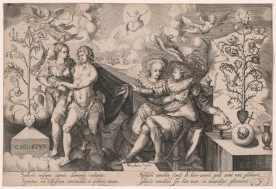 Alegoría sobre el árbol bueno y el árbol corrupto de Gillis van Breen