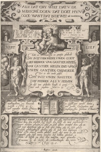 El mandamiento de amarse unos a otros de Gillis van Breen