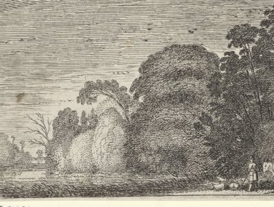 Pastor y jinete en el borde del bosque de Gillis van Scheyndel (I) (possibly)