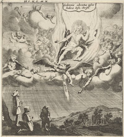 Cristo se aparece en el cielo de Gillis van Scheyndel (I)