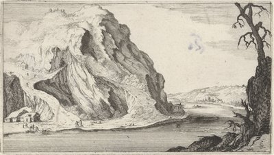 río en las montañas Doce paisajes (título de la serie) de Gillis van Scheyndel (I)