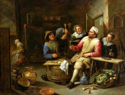 El bar salón, 1657 de Gillis van Tilborgh the younger