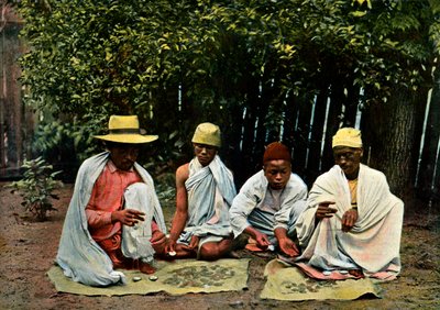 Cambistas Hova, Madagascar, finales del siglo XIX de Gillot
