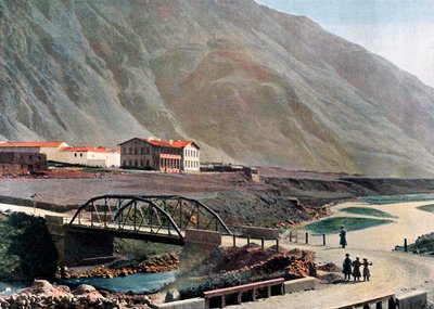 Estación en Lars en la Carretera Militar Georgiana, c. 1890 de Gillot