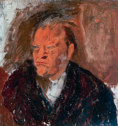 Retrato de Giuseppe Ungaretti de Gino  Bonichi