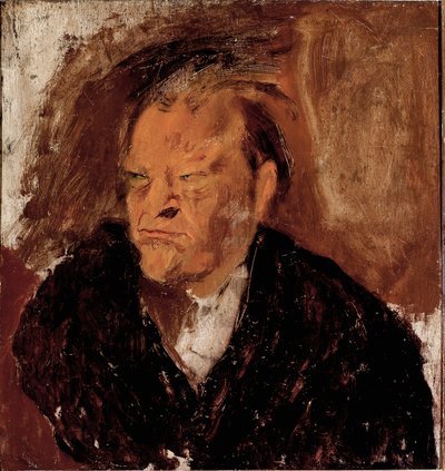 Retrato del poeta Giuseppe Ungaretti (1888-1970) de Gino  Bonichi