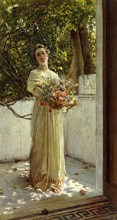 El recolector de flores de Gioacchino Pagliei