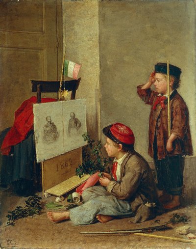 Niños del pueblo de Gioacchino Toma