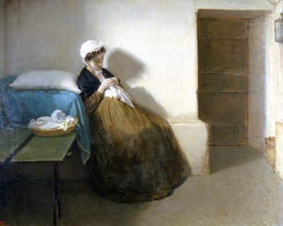 República Napolitana de 1799 (República Partenopea): “Luisa Sanfelice en prisión” Pintura de Gioacchino Toma (1836-1893) 1874 Dim. 63 x 79 cm, Museo di Capodimonte de Gioacchino Toma